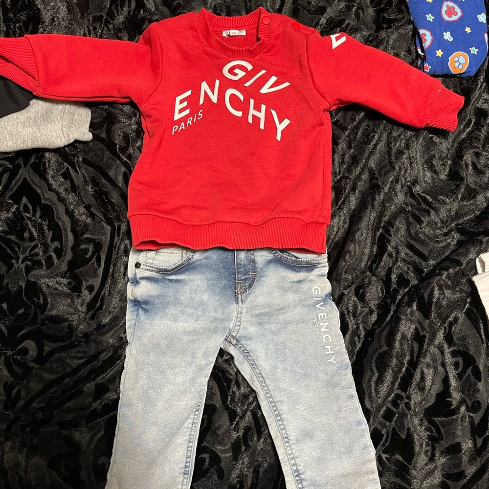 Baby boy givenchy outfit. Worn once